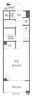 コンシェリア・デュー代々木公園【2階】の間取り