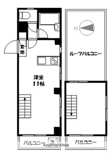 阿佐ヶ谷サウスウィング【3階】の間取り