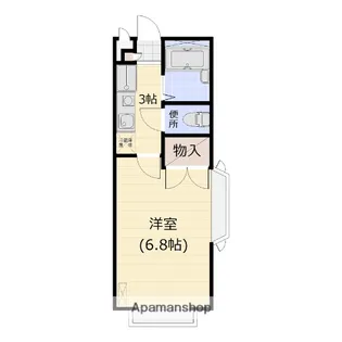 アーバンフラット5【2階】の間取り