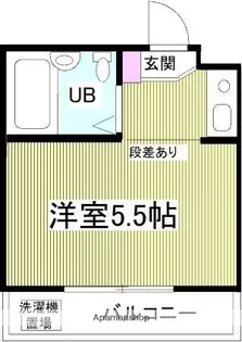 クアルト上井草【1階】の間取り