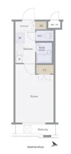 アヴァンティ哲学堂公園【4階】の間取り