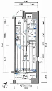 アプレシティ池袋【1階】の間取り