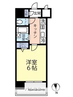 グランヴァン中野江古田【7階】の間取り