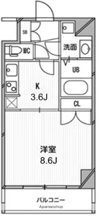 スペーシア高円寺Ⅰ【2階】の間取り
