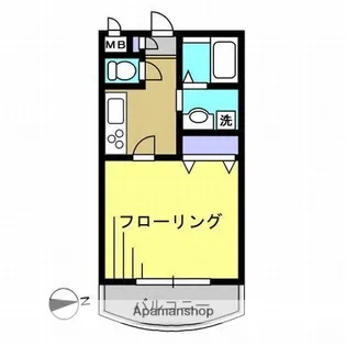 ロワイヤルコート【1階】の間取り