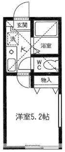 アバンサール【1階】の間取り