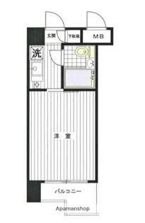 メゾンドール西荻窪【4階】の間取り