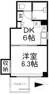 プリザントセキネ【3階】の間取り