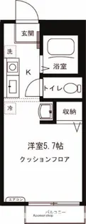 ウィスタリア【2階】の間取り