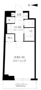 S.K.Yマンション【2階】の間取り