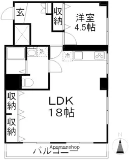 レジ東郷【2階】の間取り