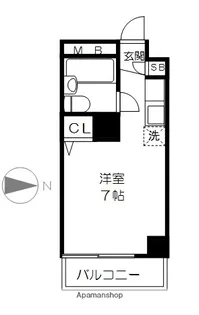 メゾン中央【301号室】の間取り