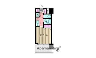 ビイルーム新宿【5階】の間取り