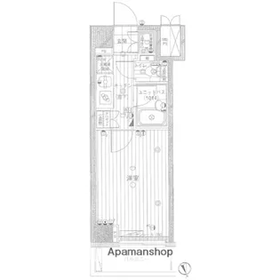 ルーブル早稲田伍番館【4階】の間取り
