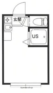 シエスタミモザ【104-号室】の間取り