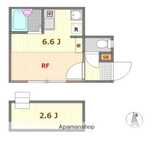 パンテール西荻【2階】の間取り