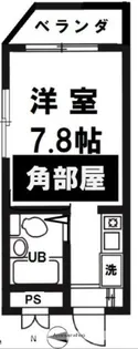 高円寺ヴィレッヂ【4階】の間取り