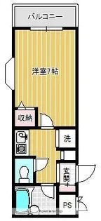 ロイヤルパレスⅡ【3階】の間取り