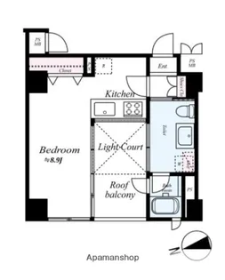 レックス目白プライムシティ【2階】の間取り