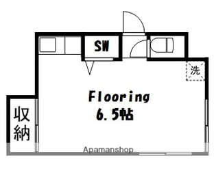 石崎ハウスⅡ【201号室】の間取り
