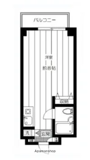 ドミール横井【101号室】の間取り