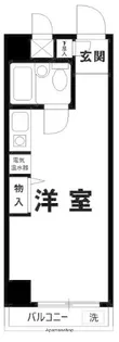 エヴェナール方南町【3階】の間取り