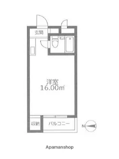 ラ・レジダンス・ド・アルボレ【5階】の間取り