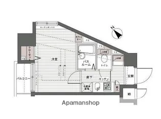 フェニックス新高円寺伍番館【4階】の間取り