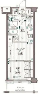 日神デュオステージ高円寺【3階】の間取り