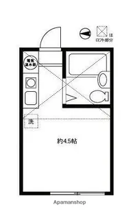 メゾン中野【103号室】の間取り