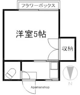 たまえ荘【2階】の間取り