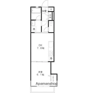 コンフォート目白【1階】の間取り