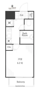 ガラ・シティ高田馬場【2階】の間取り