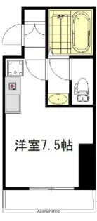 南大塚サンハイツ【2階】の間取り