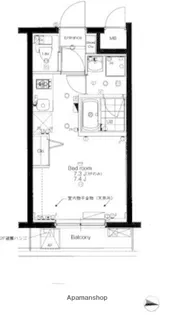 アルテシモセレーノ【202号室】の間取り