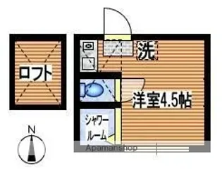 フェリスオーブ【2階】の間取り