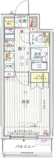 エクセレントシティ中野鷺宮【7階】の間取り