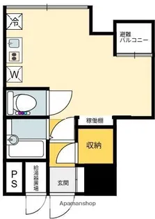 プラザ中野【9階】の間取り