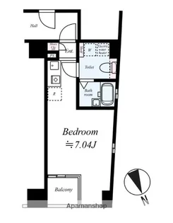 エテルノ荻窪【2階】の間取り