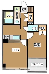 エヴァーグリーン【3階】の間取り