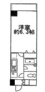 ヒューリックレジデンス参宮橋【713号室号室】の間取り