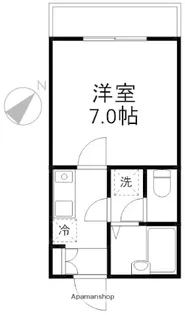 ロジェ高井戸壱番館【404号室】の間取り