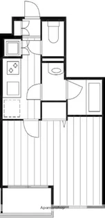 SIN−CITY哲学堂REV PREST【4階】の間取り