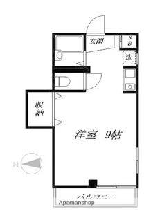 リズ松ヶ丘【2階】の間取り