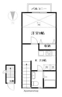 CASA ESPINACA【2階】の間取り