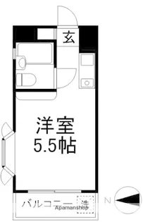 河本マンション【2階】の間取り