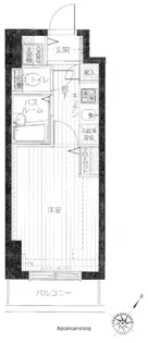 トーシンフェニックス初台弐番館【8階】の間取り