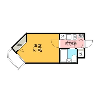 フェニックス芦花公園駅前壱番館【3階】の間取り