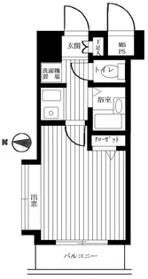 菱和パレス桜台【2階】の間取り