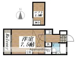 レオパレス新大塚第1【2階】の間取り
